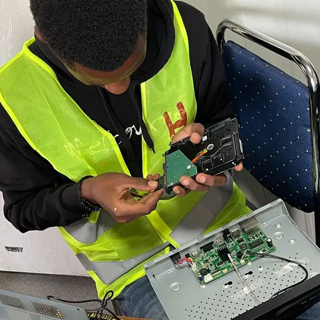 Installation de video-surveillance — Vidéosurveillance, Hekalu Group, Lubumbashi