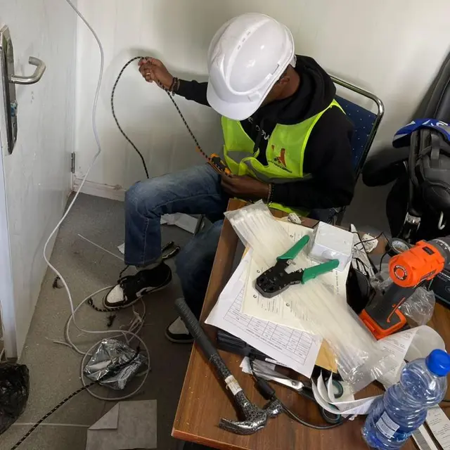 Installation de video-surveillance — Vidéosurveillance, Hekalu Group, Lubumbashi
