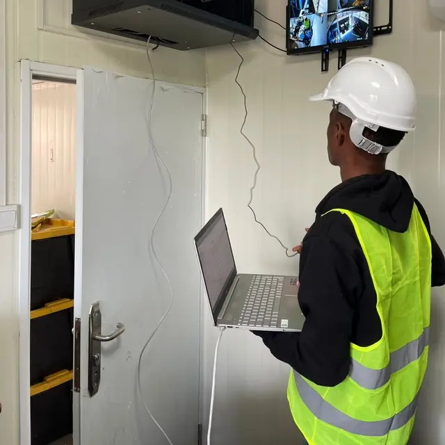 Installation de video-surveillance — Vidéosurveillance, Hekalu Group, Lubumbashi