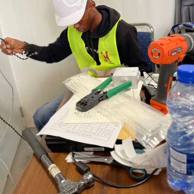 Installation de video-surveillance — Vidéosurveillance, Hekalu Group, Lubumbashi