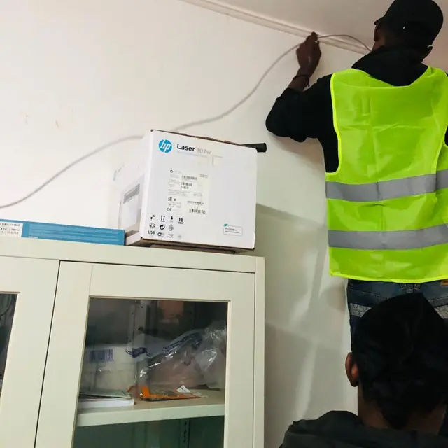 Installation de video-surveillance — Vidéosurveillance, Hekalu Group, Lubumbashi