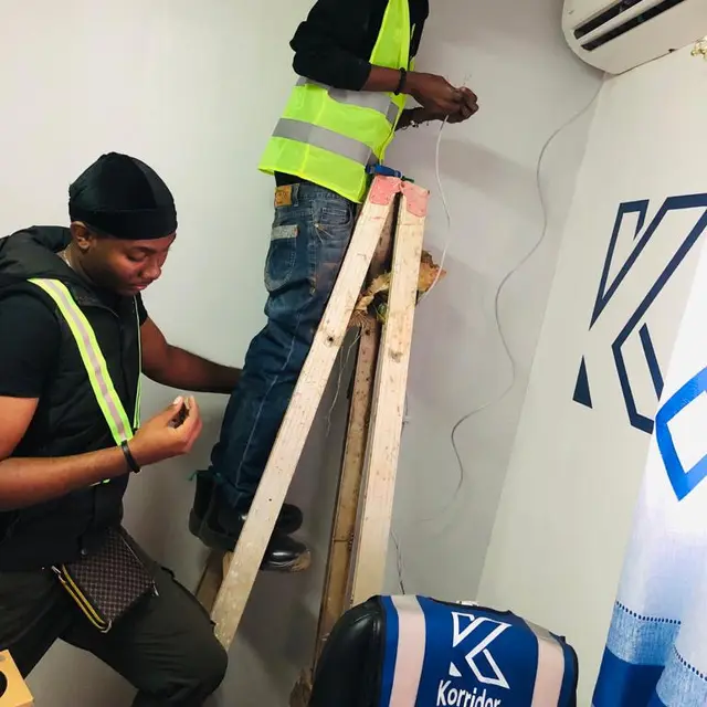 Installation de video-surveillance — Vidéosurveillance, Hekalu Group, Lubumbashi
