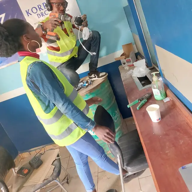 Installation de video-surveillance — Vidéosurveillance, Hekalu Group, Lubumbashi